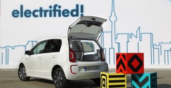 Volkswagen e-load Up! - elektryczny samochód dla rozwoziciela pizzy