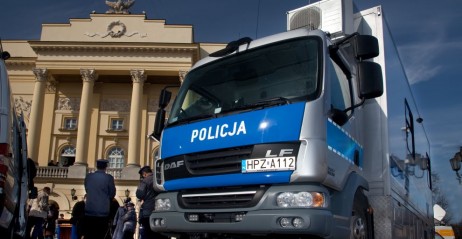 DAF LF jako mobilny posterunek w Stoecznej Policji