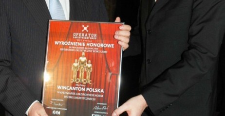 Wincanton jako „Operator Logistyczny Roku 2009”