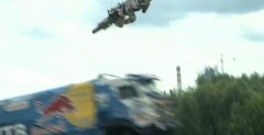 Backflip nad latającym KAMAZ'em RedBulla!