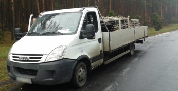Dostawcze Iveco Daily, które ważyło z ładunkiem aż 8 ton