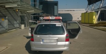 Poznański taksówkarz przyłapany z 