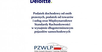 Broszura PZWLP na temat podatków w wynajmie długoterminowym aut