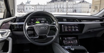 Audi E-Tron odsłania swoje wnętrze