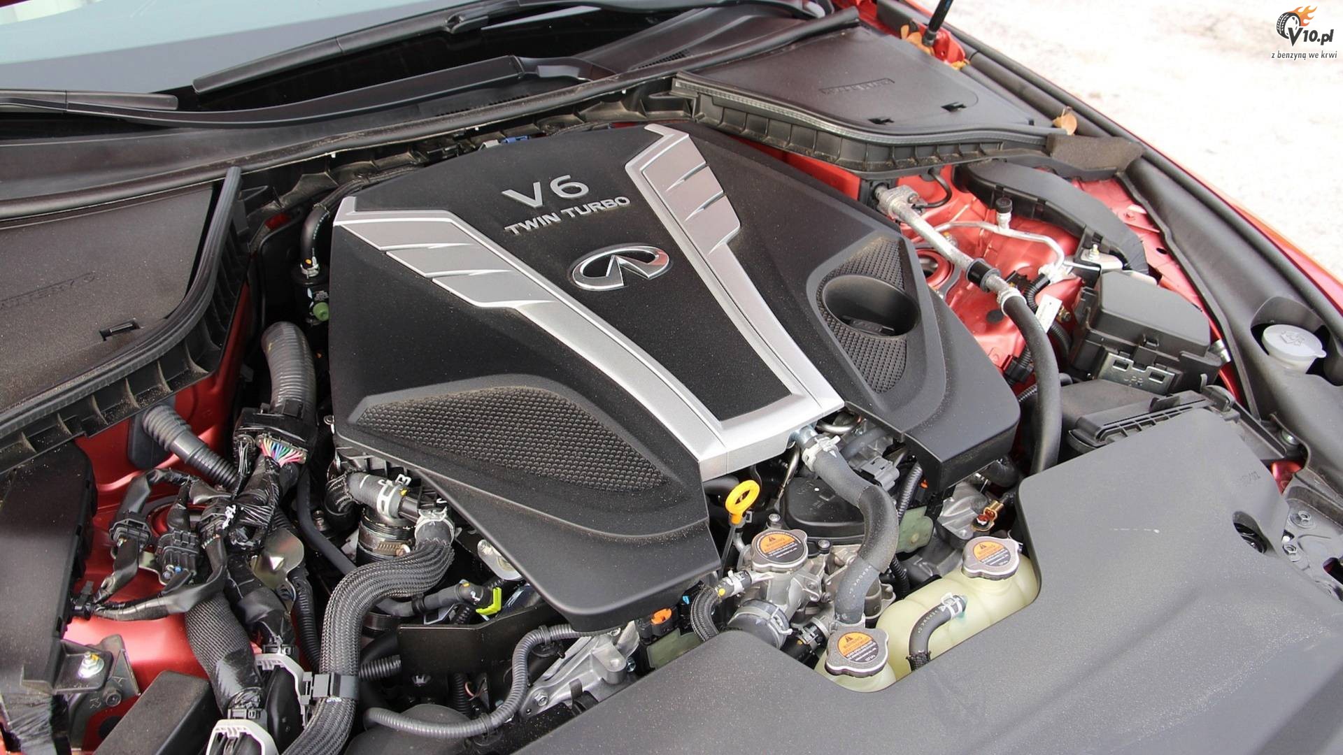 Infiniti Q60 Red Sport 400