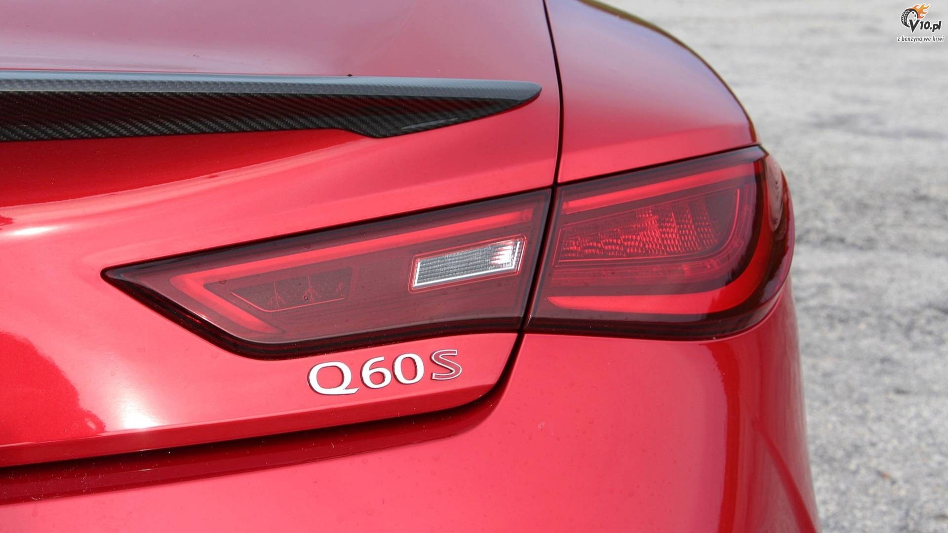 Infiniti Q60 Red Sport 400
