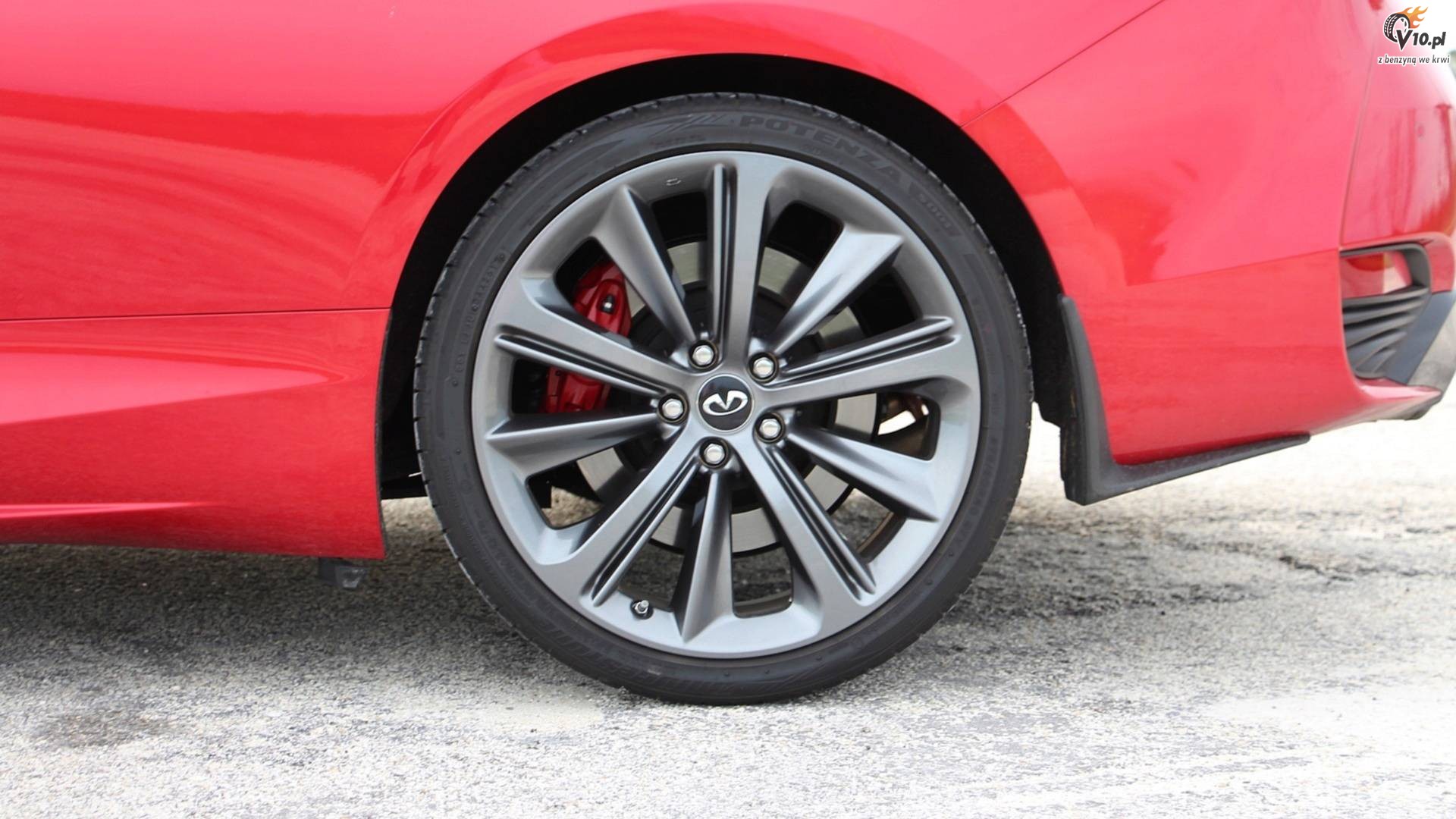 Infiniti Q60 Red Sport 400