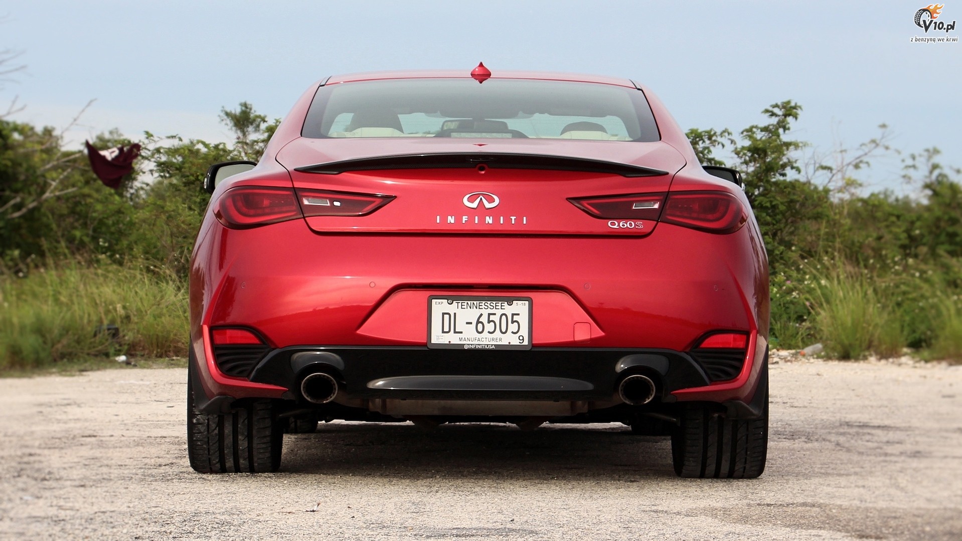 Infiniti Q60 Red Sport 400