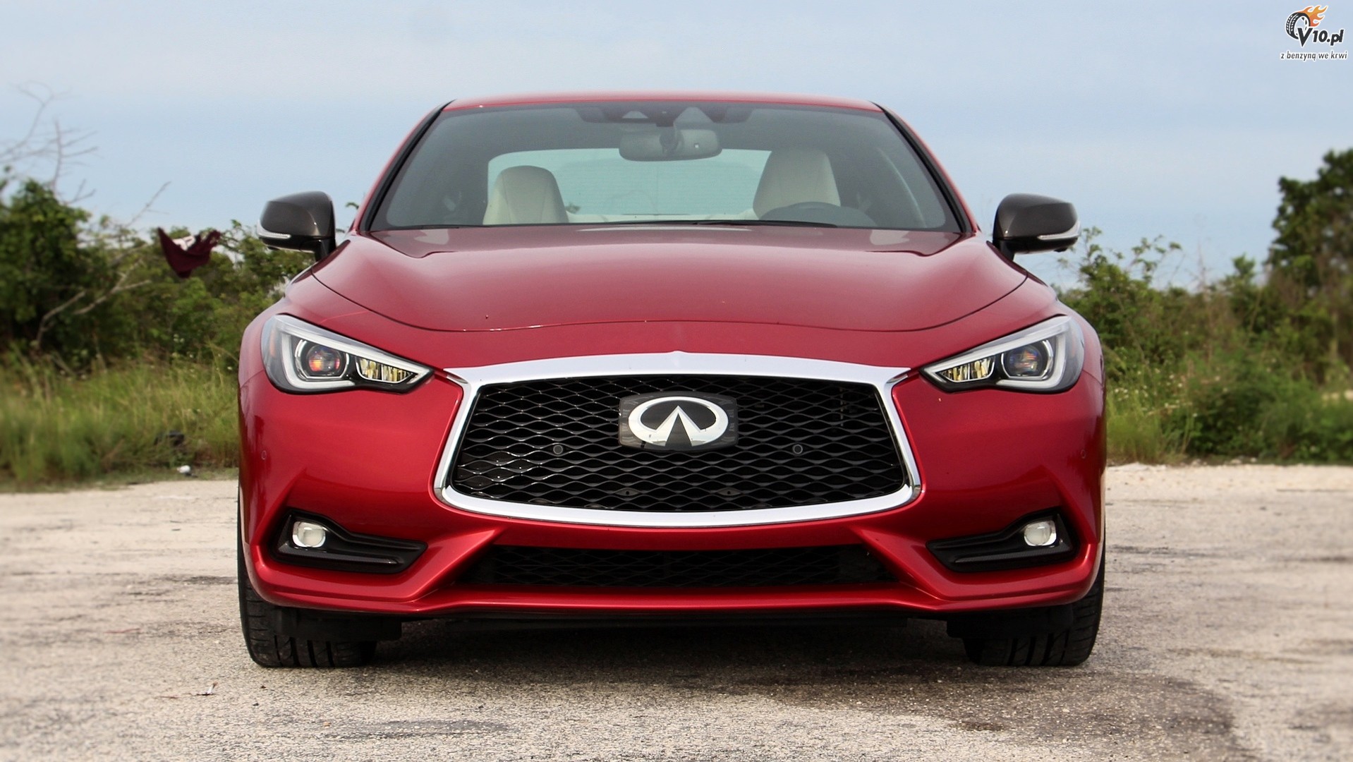 Infiniti Q60 Red Sport 400