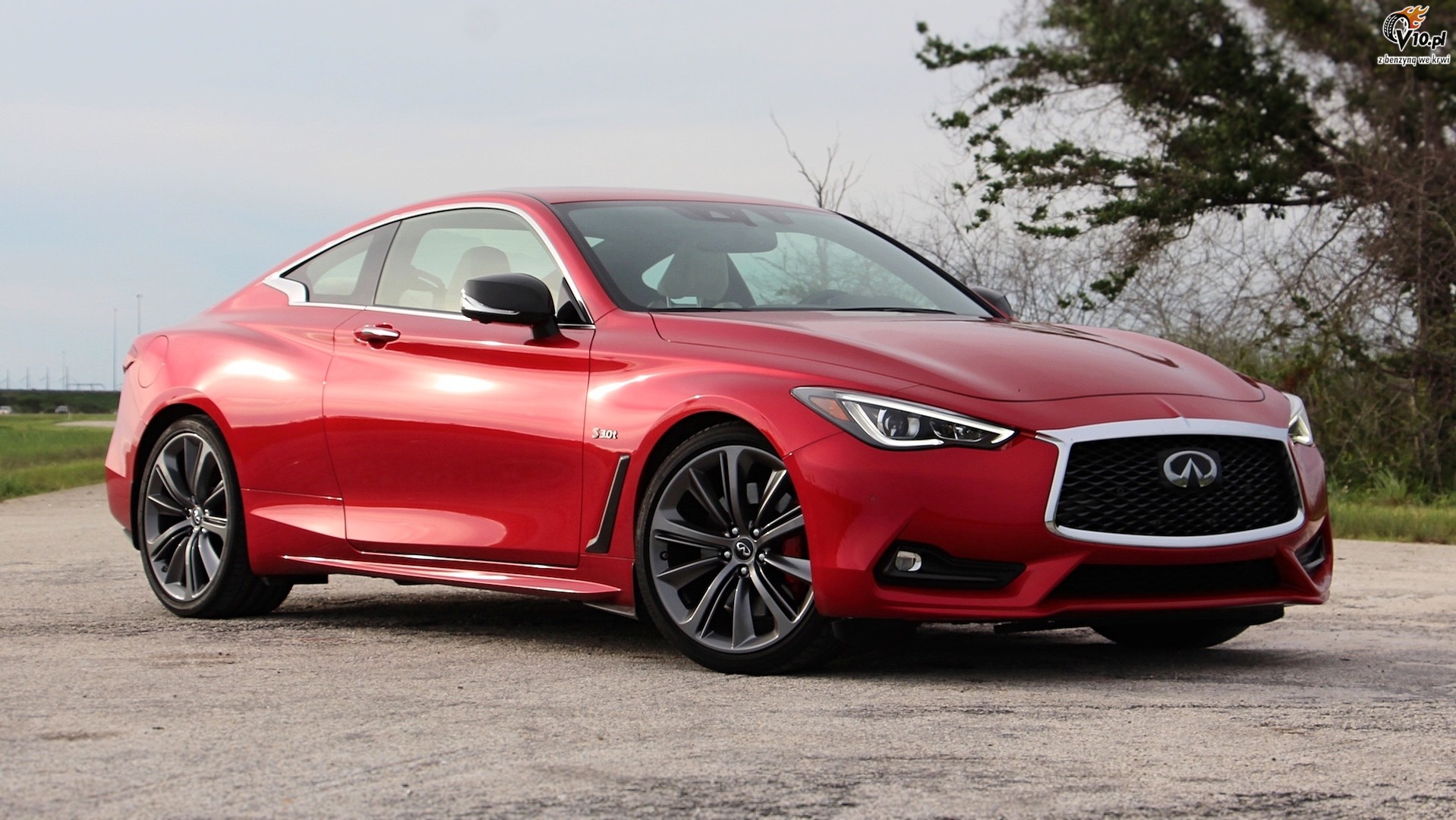 Infiniti Q60 Red Sport 400