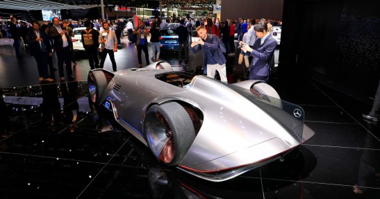 Mercedes Vision EQ Silver Arrow