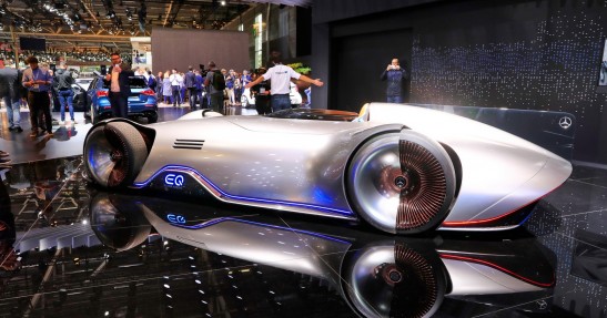 Mercedes Vision EQ Silver Arrow