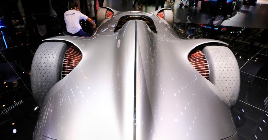 Mercedes Vision EQ Silver Arrow