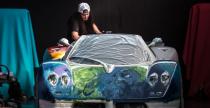 Pagani Zonda S w artystycznej odsonie