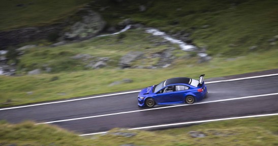 Subaru na Drodze Transfogarskiej