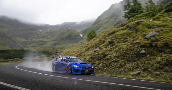 Subaru na Drodze Transfogarskiej