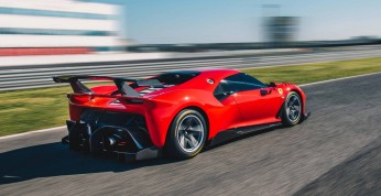 Ferrari P80/C - imponujące jednorazowe superauto na tor