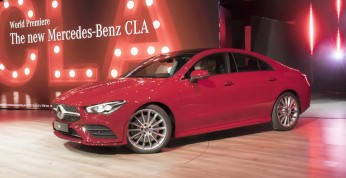 Mercedes CLA wyjechał na światło dzienne podczas targów CES 2019