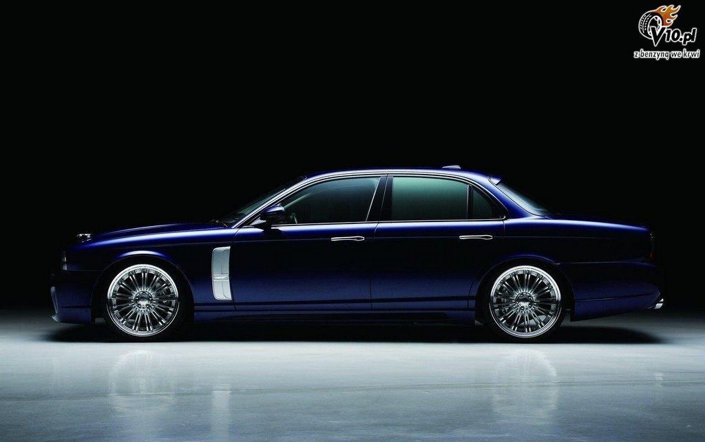 Jaguar XJ X350 Black Bison
