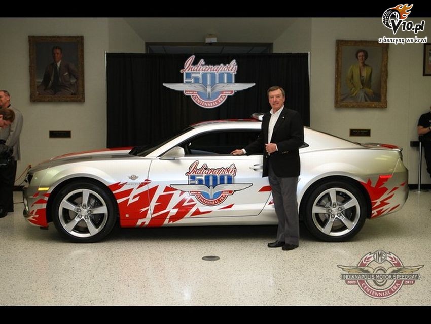 Nowy Chevrolet Camaro Pace Car Indy 500
