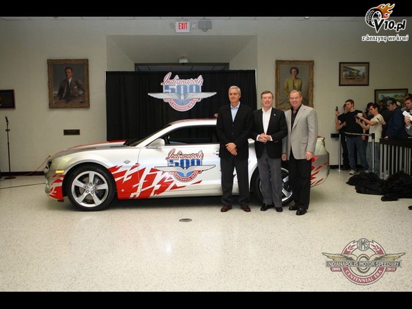Nowy Chevrolet Camaro Pace Car Indy 500