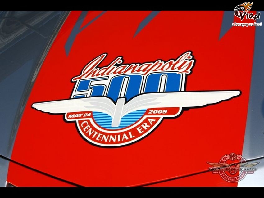 Nowy Chevrolet Camaro Pace Car wycigu Indy 500