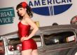 Rat Rod i modelki w stylu pin-up