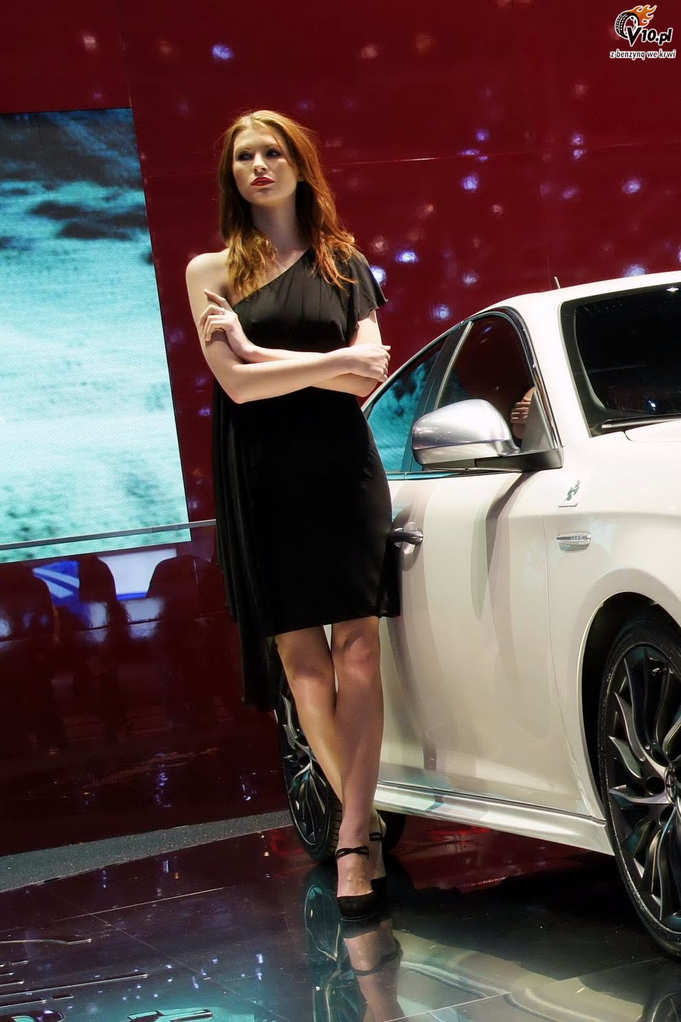 Dziewczyny laski hostessy na Geneva Motor Show 2010