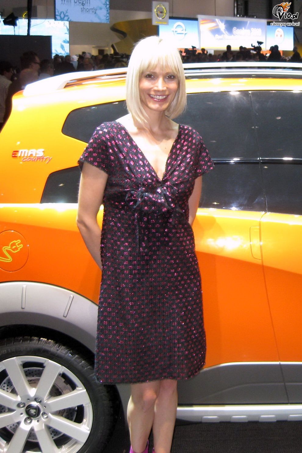 Dziewczyny laski hostessy na Geneva Motor Show 2010