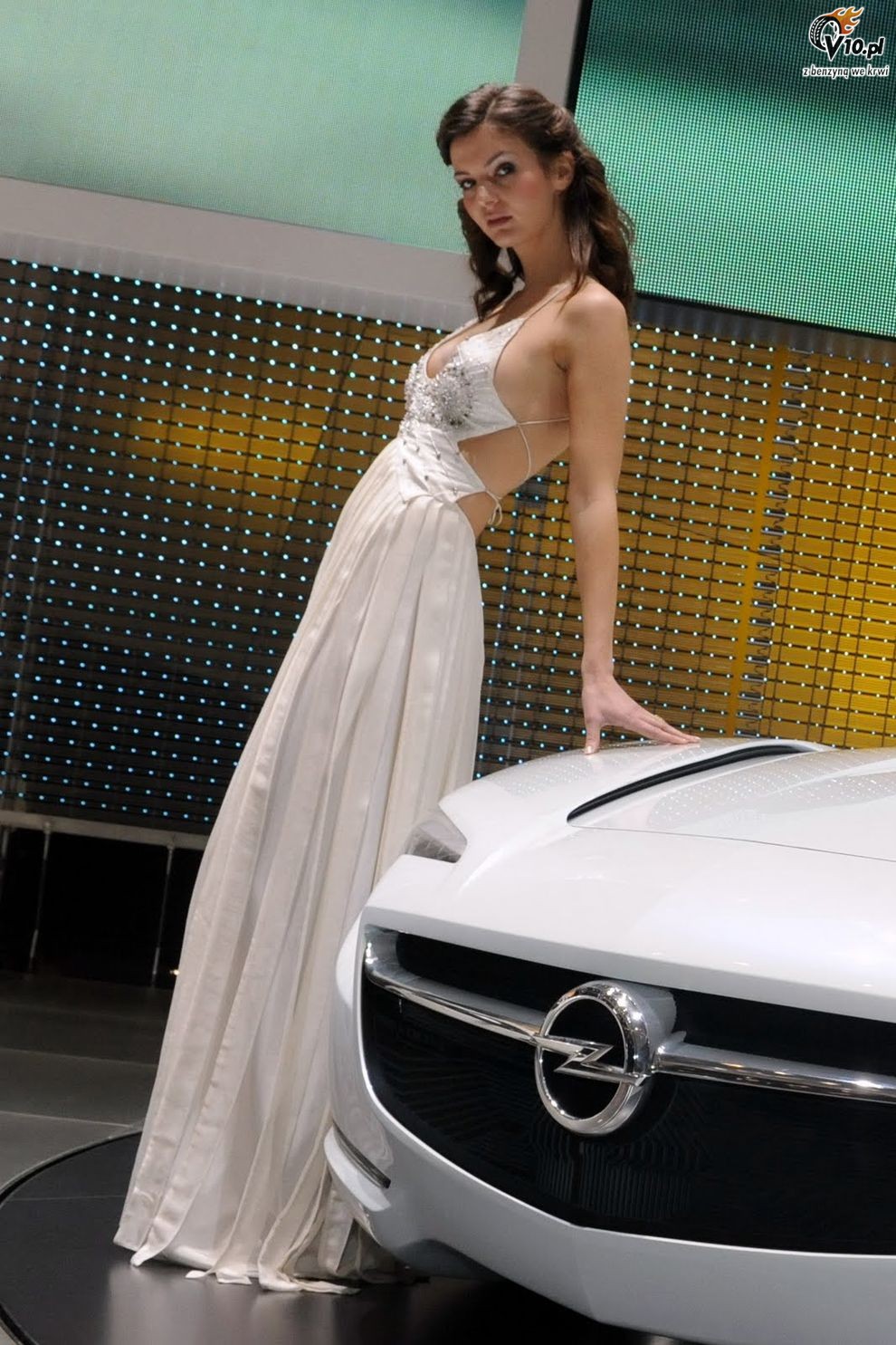 Dziewczyny laski hostessy na Geneva Motor Show 2010