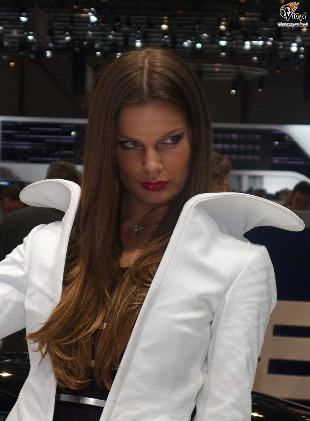 Dziewczyny laski hostessy na Geneva Motor Show 2010