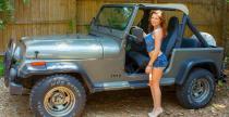 Modelka Playboya i Jeep Wrangler