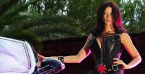 Modelka Veronika Zemanova i Marcedes McLaren SLR