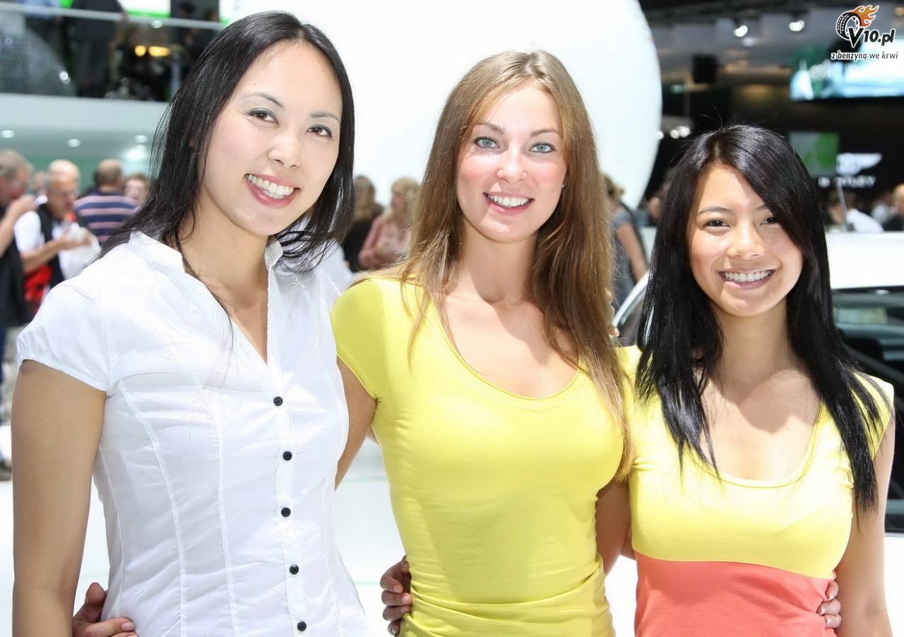 modelki, hostessy na Frankfurt Motor Show 2011