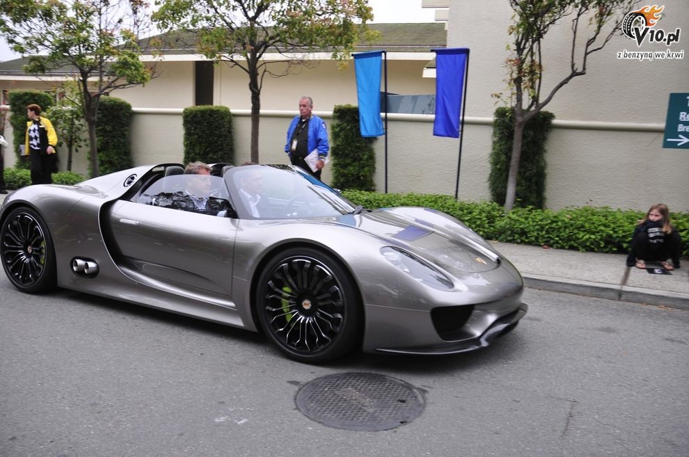 Nowe Porsche 918 Spyder w Monterey