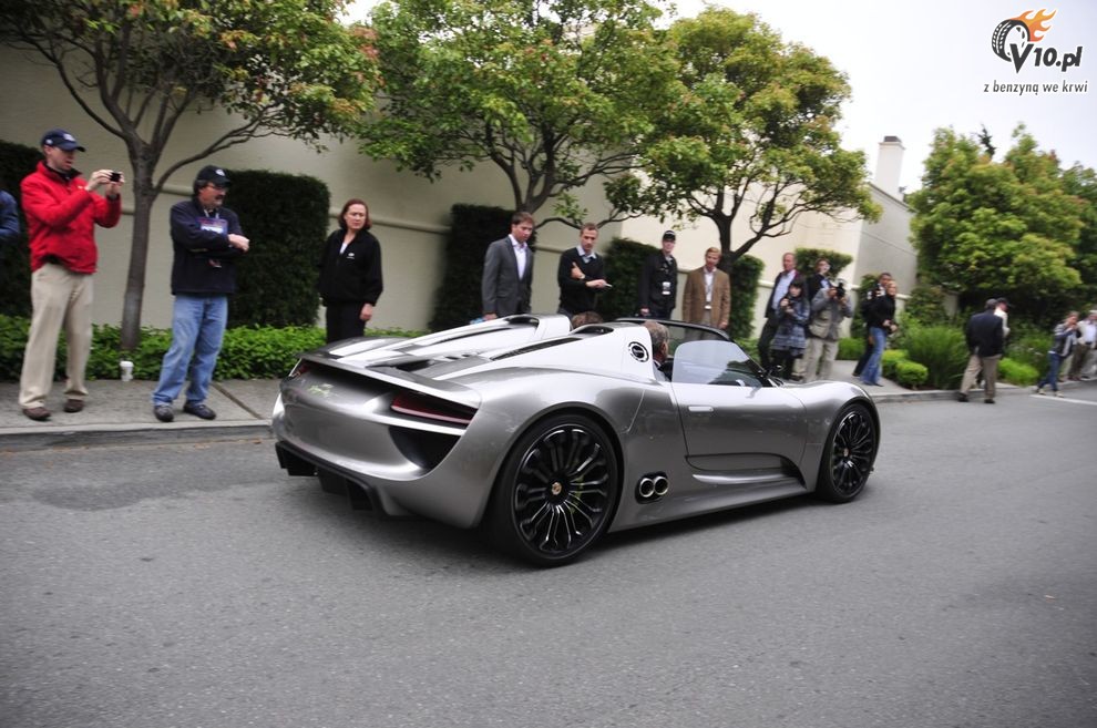 Nowe Porsche 918 Spyder w Monterey