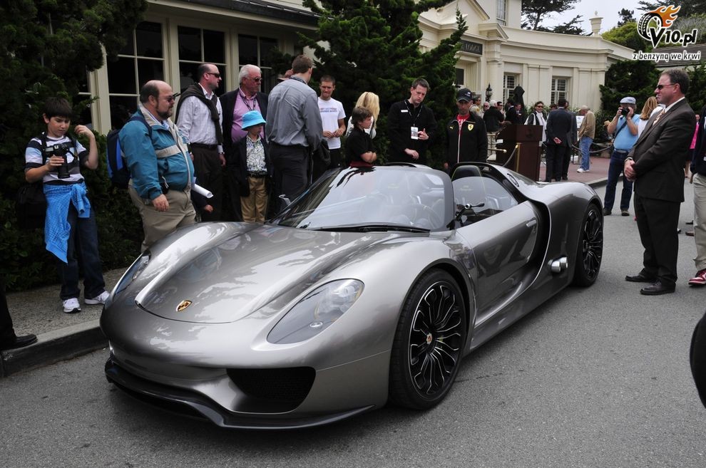 Nowe Porsche 918 Spyder w Monterey