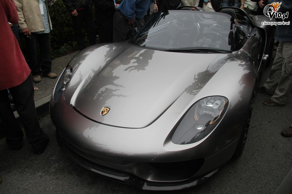 Nowe Porsche 918 Spyder w Monterey