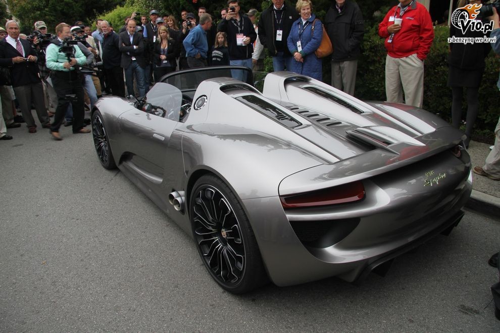 Nowe Porsche 918 Spyder w Monterey