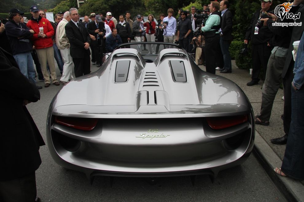 Nowe Porsche 918 Spyder w Monterey