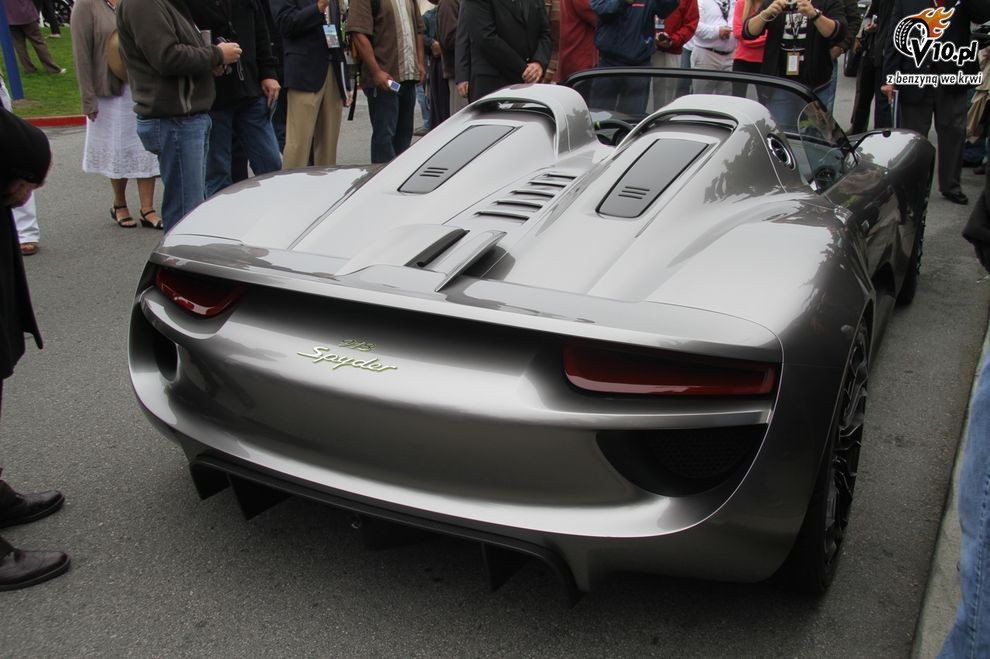 Nowe Porsche 918 Spyder w Monterey