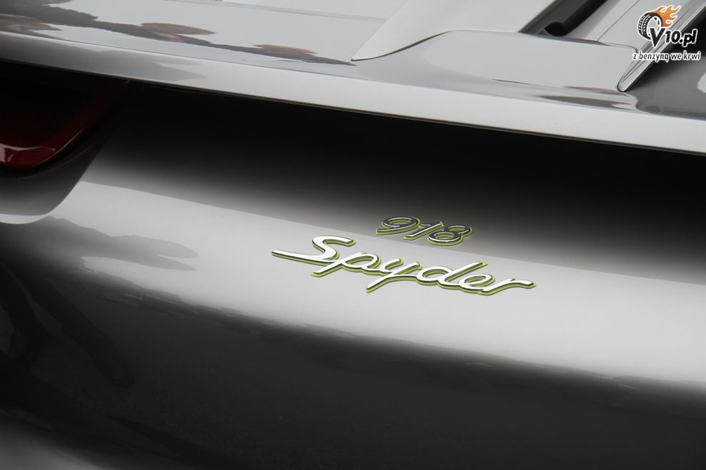 Nowe Porsche 918 Spyder w Monterey