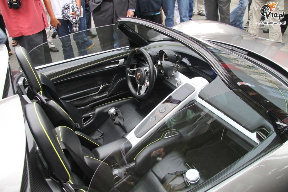 Nowe Porsche 918 Spyder w Monterey