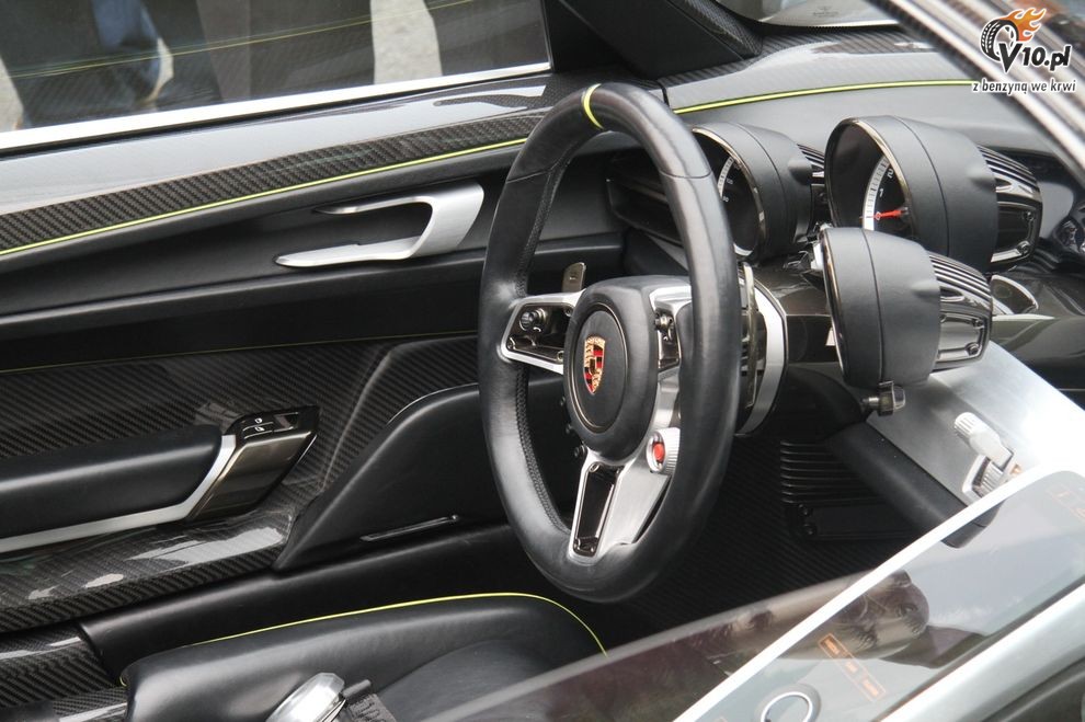 Nowe Porsche 918 Spyder w Monterey