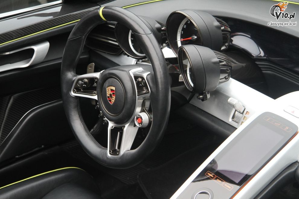 Nowe Porsche 918 Spyder w Monterey
