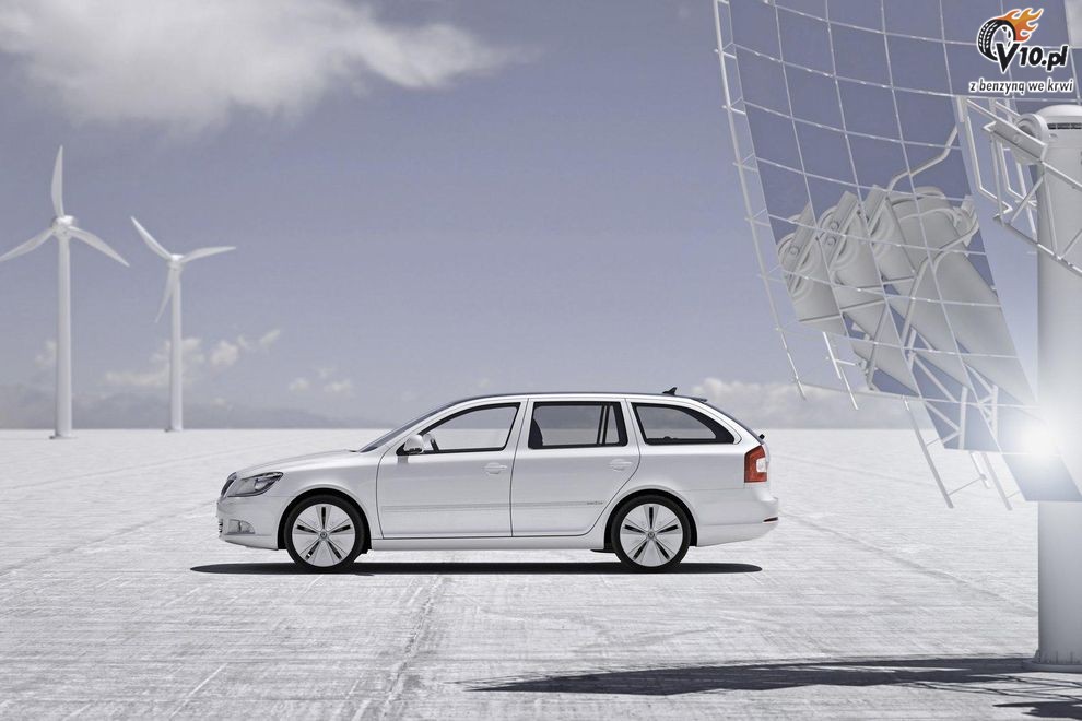 Nowa Skoda Octavia Green E Line Concept