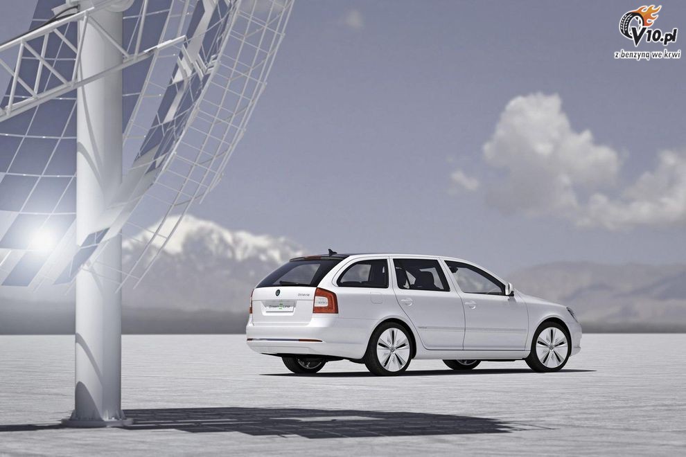 Nowa Skoda Octavia Green E Line Concept