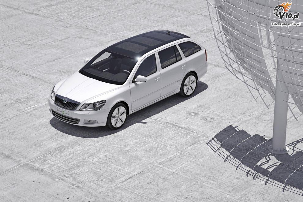 Nowa Skoda Octavia Green E Line Concept