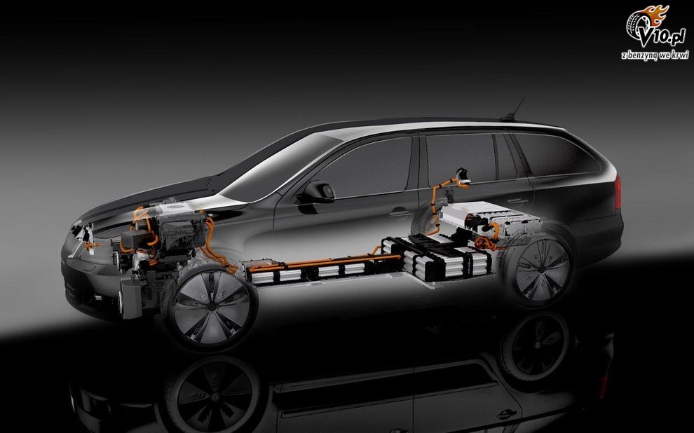 Nowa Skoda Octavia Green E Line Concept