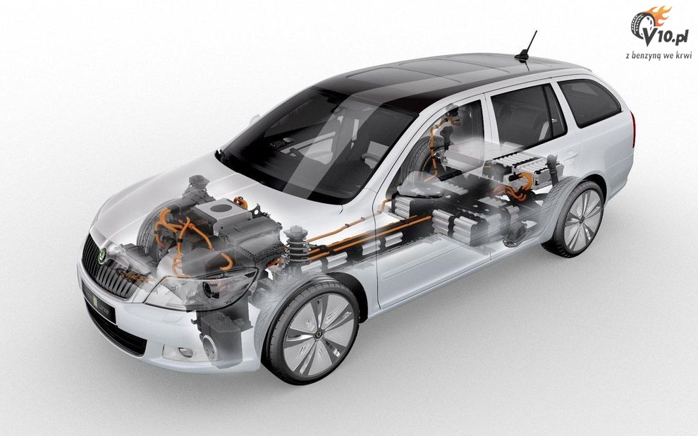 Nowa Skoda Octavia Green E Line Concept